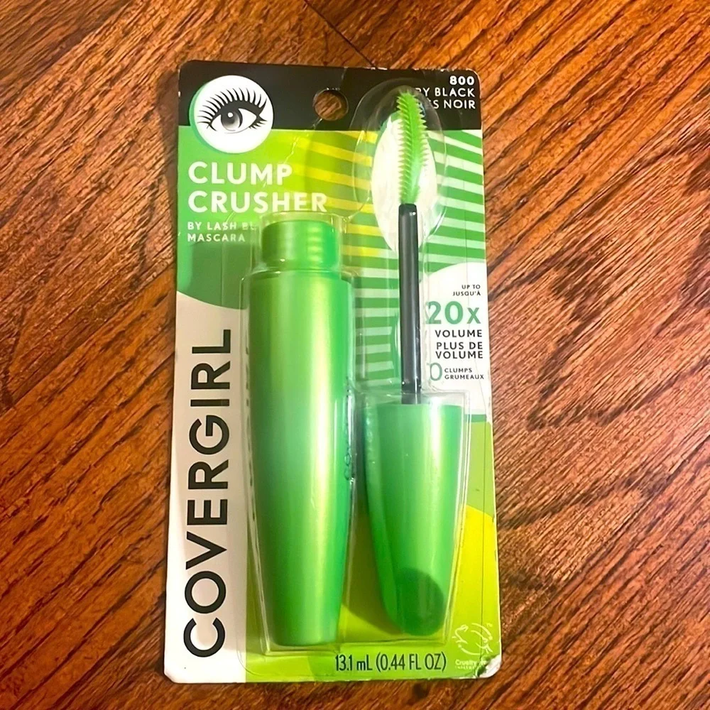 COVERGIRL LashBlast Clump Crusher Mascara BROWN very black #800 New